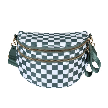 GoFree - The Roomiest Bum Bag (Checkered)