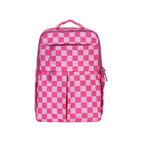 Checkered Hot Pink