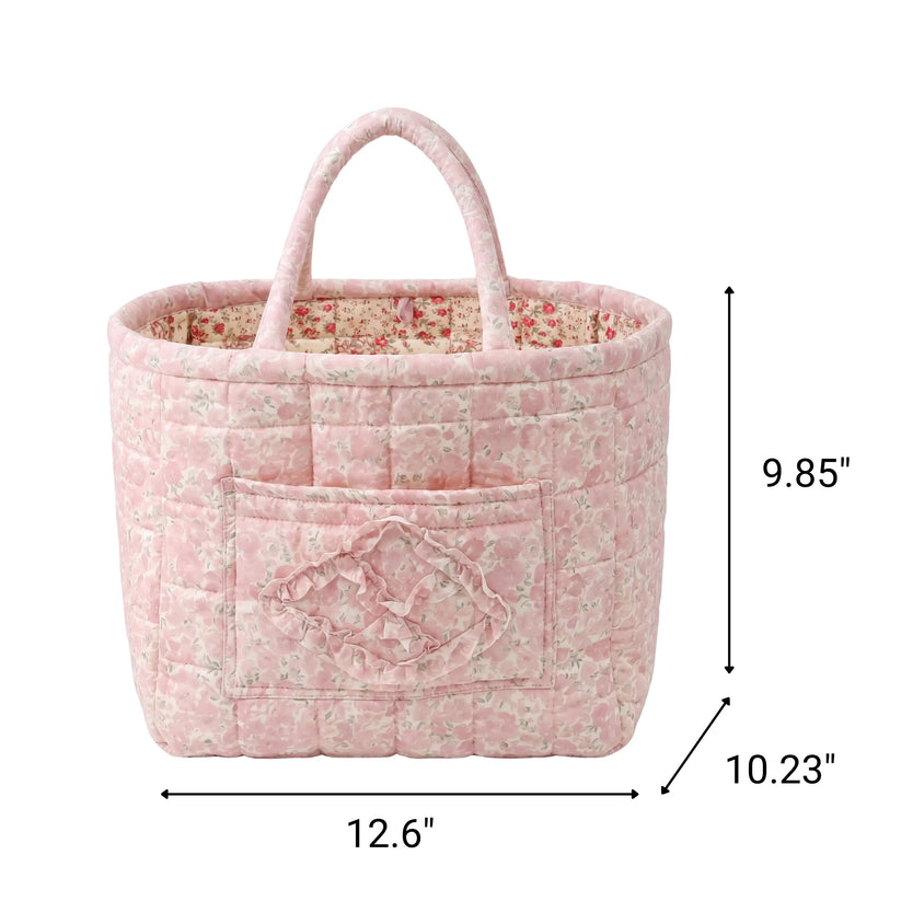 Quilty quilted storage basket dimensions guide
